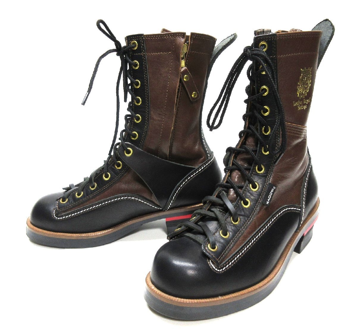 未使用級✨KADOYA カドヤ RIDE LOGGER BOOTS レザー Yahoo!オークション - 未使用に近い KADOYA RIDE LOGGER BOOTS