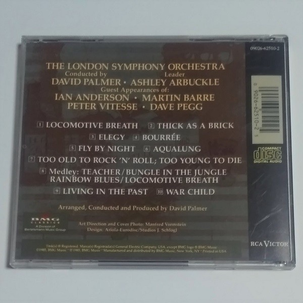 CD★THE LONDON SYMPONY ORCHESTRA PLAYS THE MUSIC OF JETHRO TULL feat. IAN ANDERSON_画像2