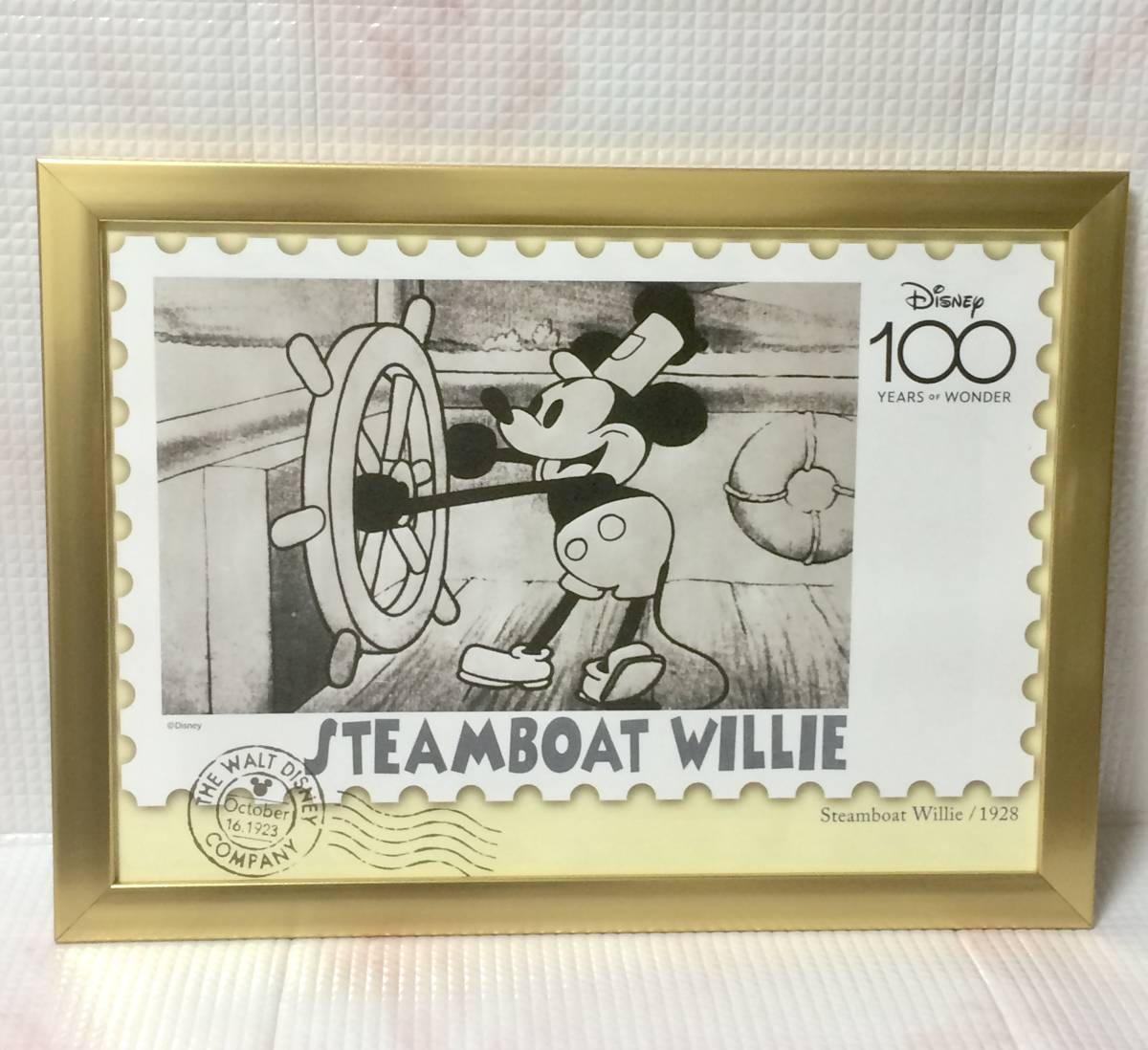 [ бесплатная доставка ] Disney 100| Anniversary коллекция [ пар судно Willie ].. газета сумма . серии ( сумма ввод ) новый товар 