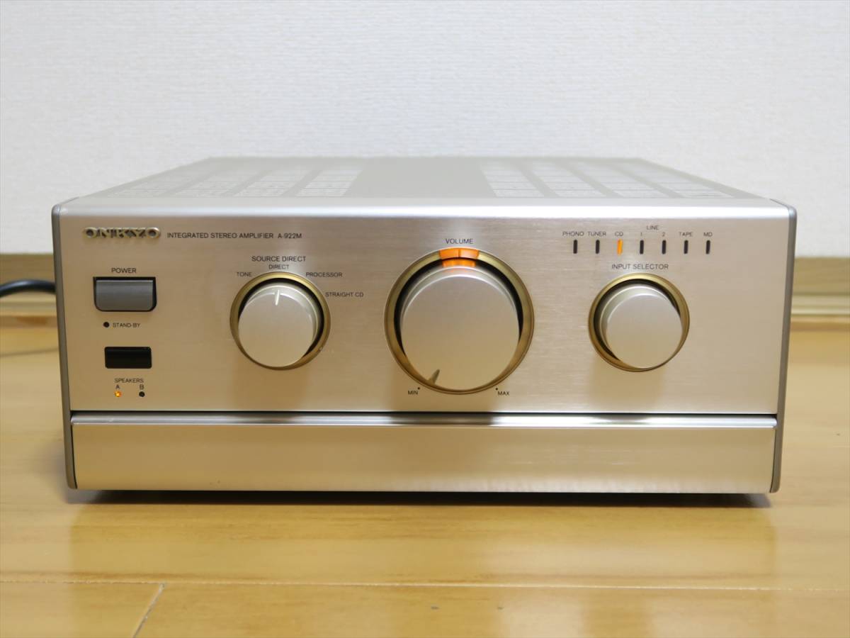 出産祝い プリメインアンプ INTEC275 ONKYO A-922M 即決 メンテナンス