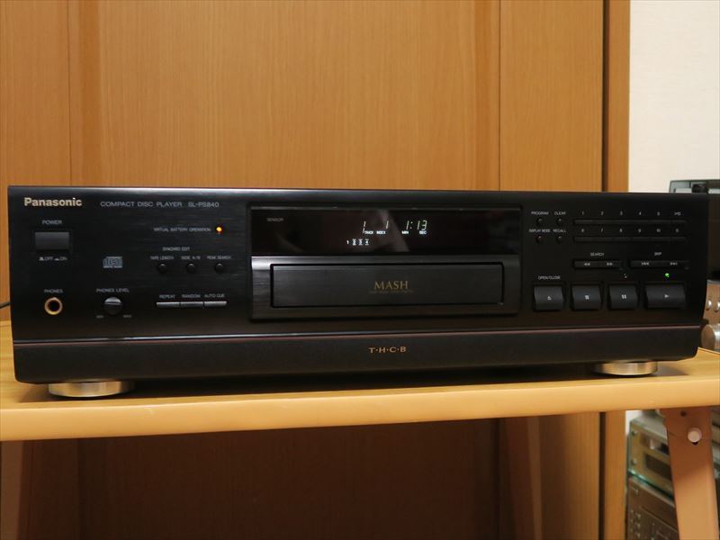 松下CD播放器SL-PS 840操作良好的前綴提示決定 原文:Panasonic CDプレーヤー SL-PS840 動作良好 中古即決