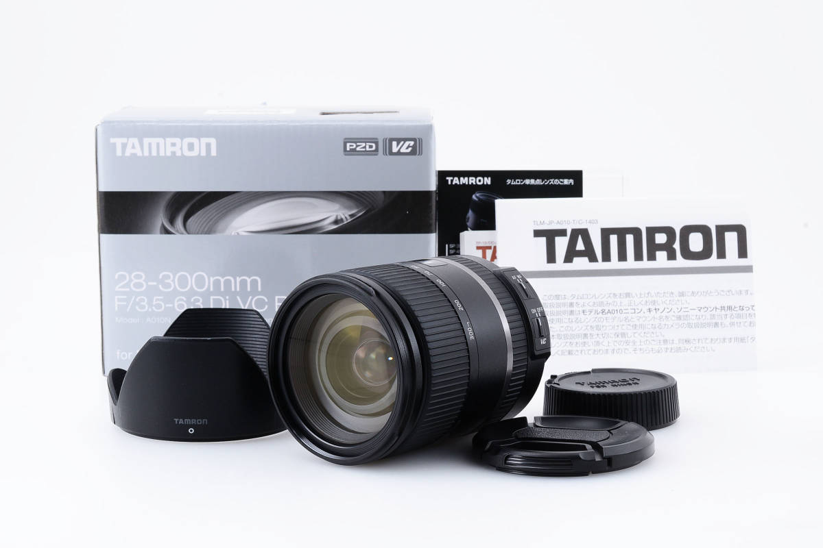 □ 美品 □ タムロン TAMRON 28-300mm F3.5-6.3 Di VC PZD #SE20KT299
