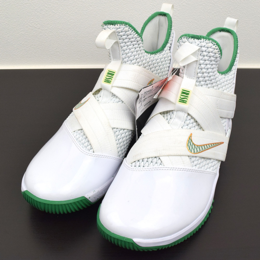 ほぼ未使用 NIKE LEBRON SOLDIER 12 EP ナイキ レブロン ソルジャー 12 EP US11 29cm AO4053-100 ホワイトの画像6