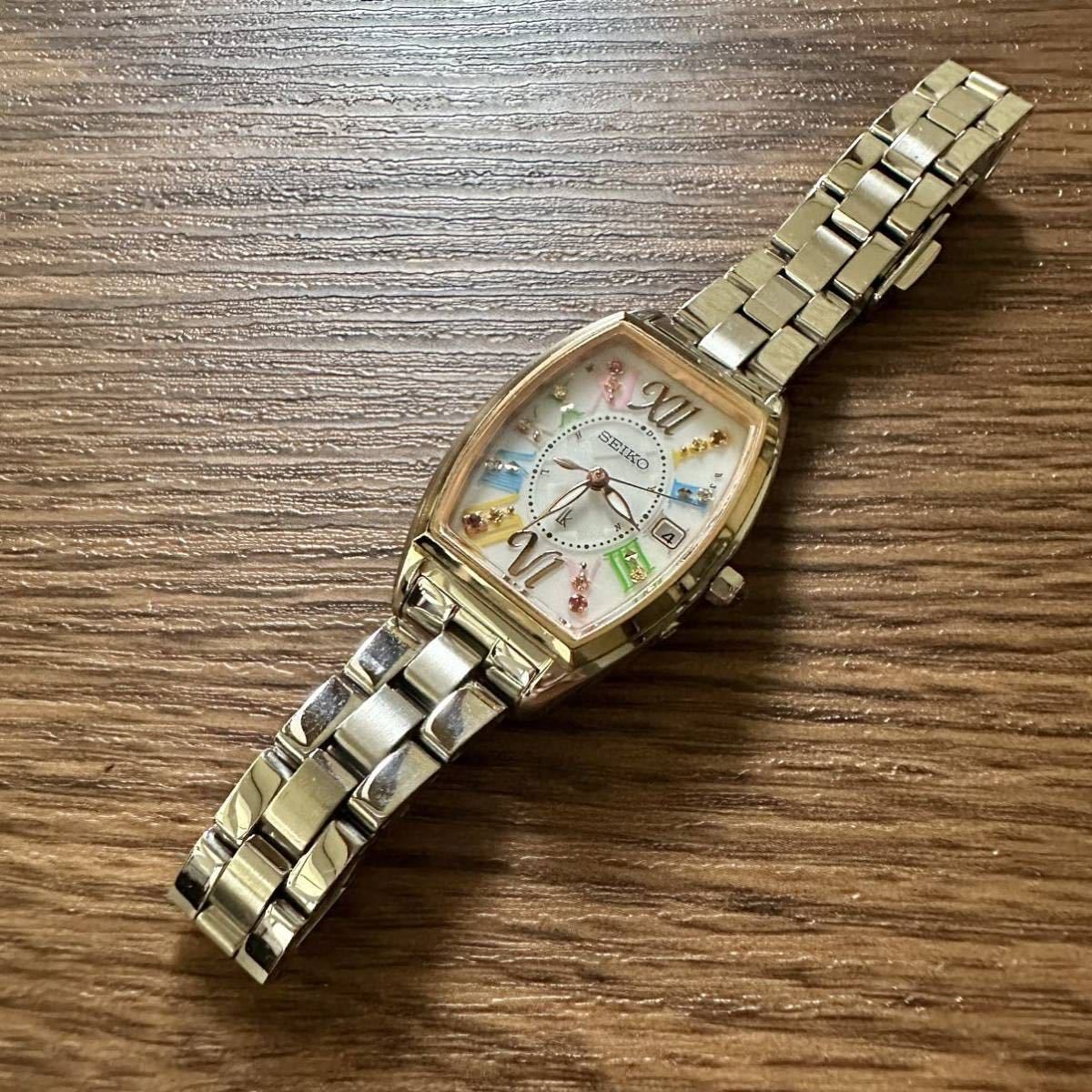 1円〜】SEIKO LUKIA セイコー ルキア 腕時計 1B32-0AA0 トノー