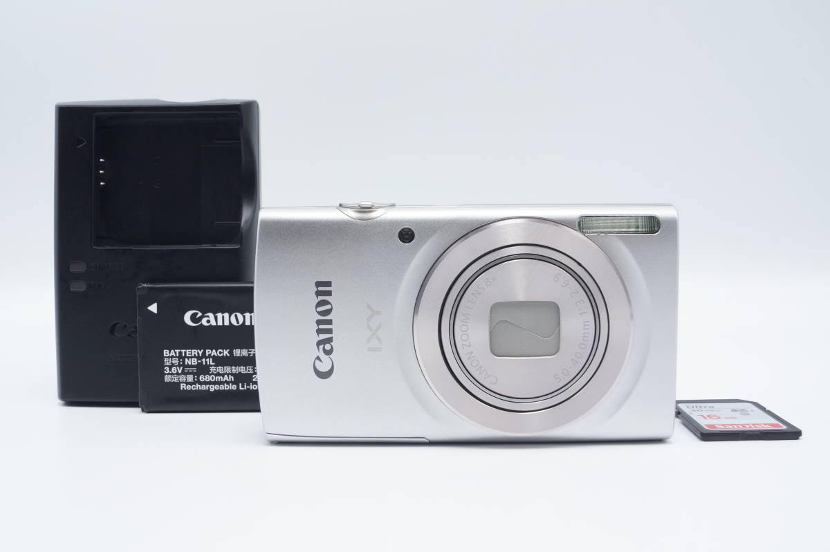 Canon キャノン IXY 200 イクシー SL シルバー-