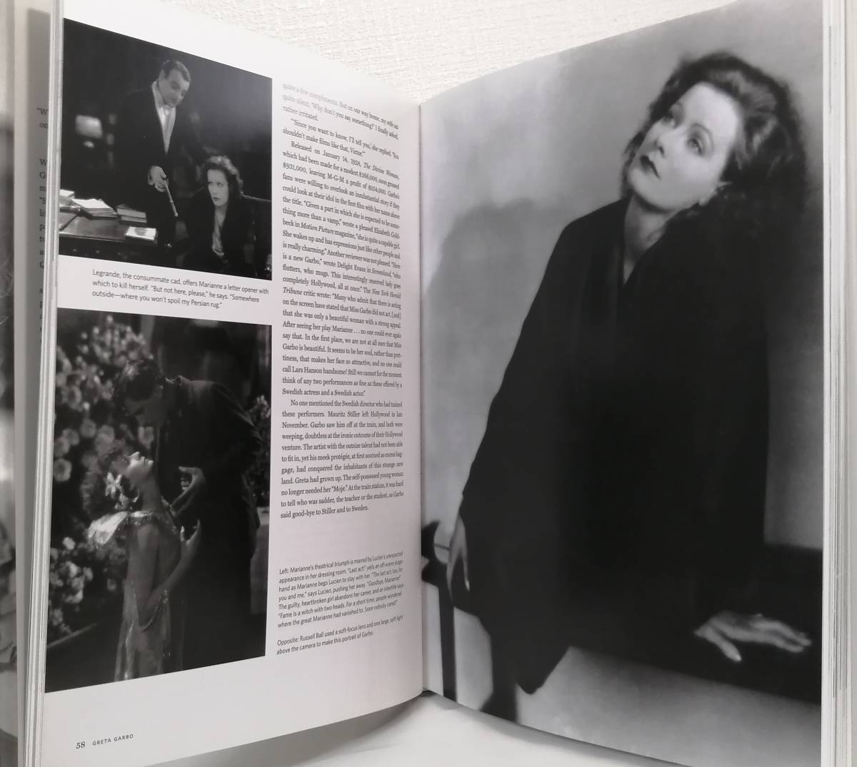 芸■ グレタ・ガルボ 洋書大型本 写真集 Mark A. Vieira Greta Garbo: A Cinematic Legacy Harry N. Abrams_画像3