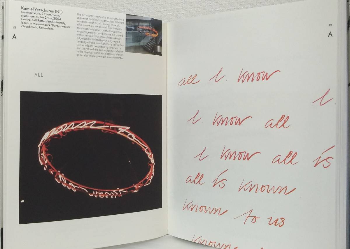 ア□ アートのなかの言葉 図録 Language in Art | Taal in kunst Hoogland & Van Klaveren - その他 ア□ アートのなかの言葉 図録 Language in Art | Taal in kunst Hoogland & Van Klaveren - その他