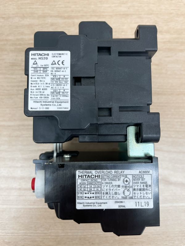 HITACHI 電磁開閉器 電磁接触器 日立産機システム マグネット HITACHI 電磁開閉器 電磁接触器 日立産機システム マグネット