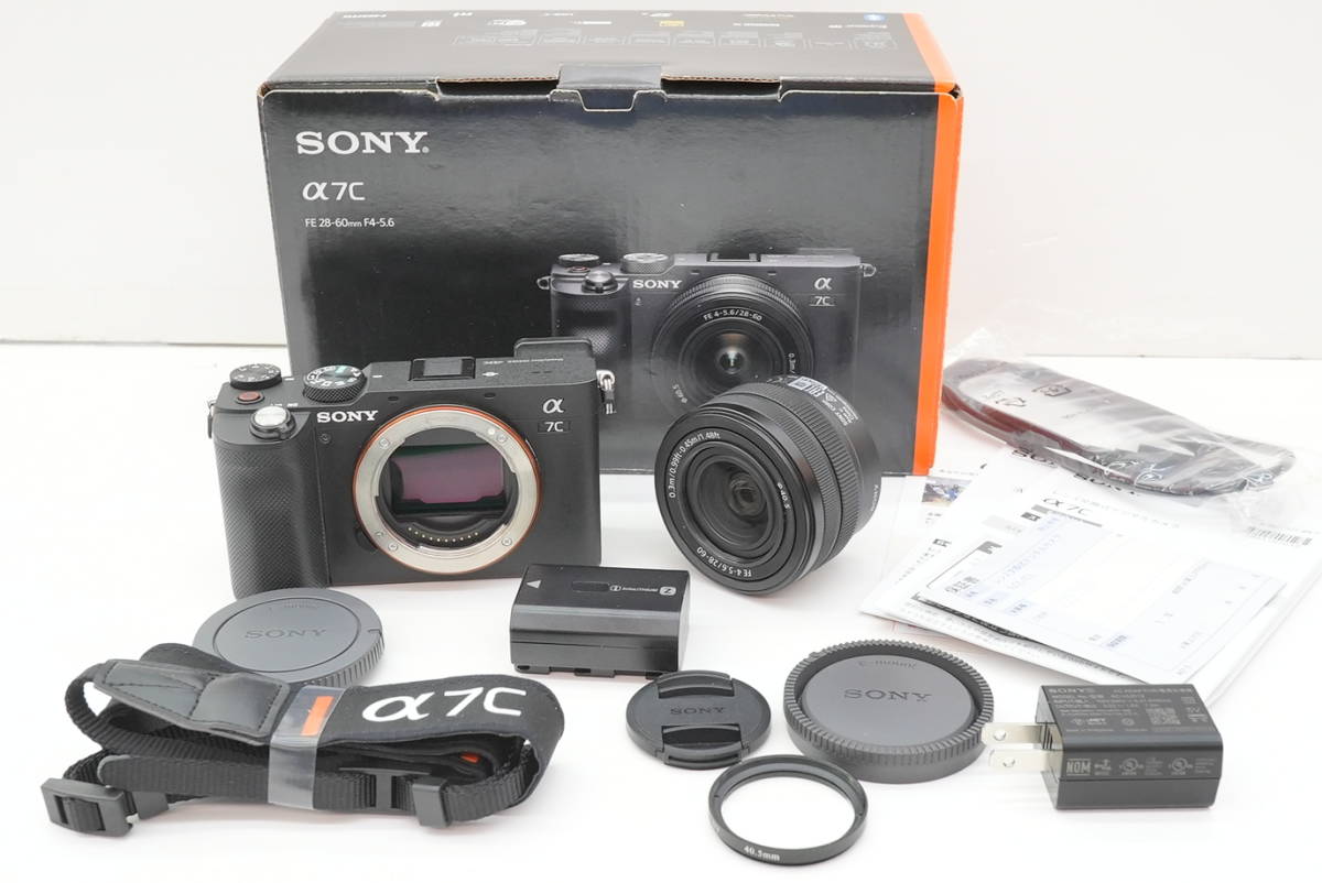 ５５％以上節約 ☆α7Cレンズセット☆美品☆SONY☆ILCE-7CL☆ブラック