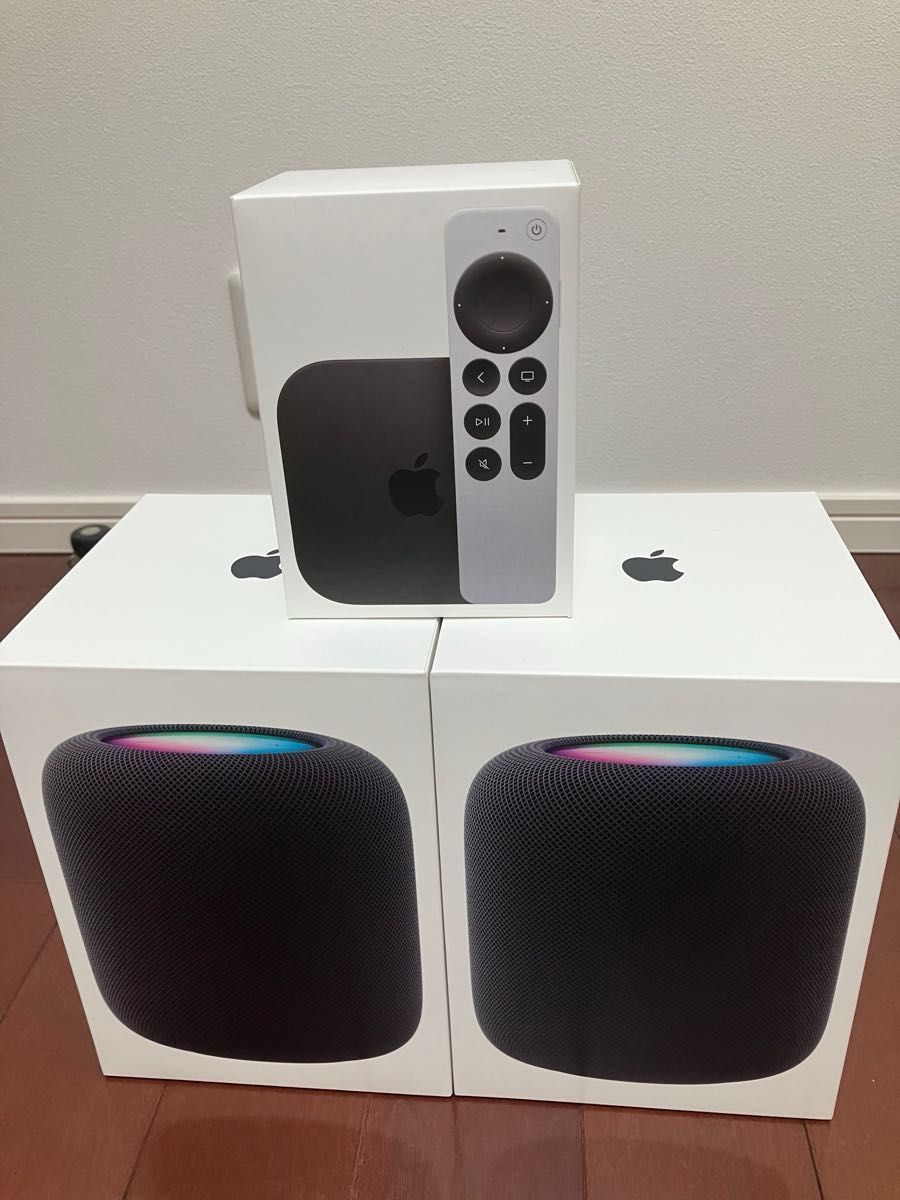 Apple TV 4K第3世代とHomepod第2世代ペアのセット|Yahoo!フリマ Apple TV 4K第3世代とHomepod第2世代ペアのセット|Yahoo!フリマ