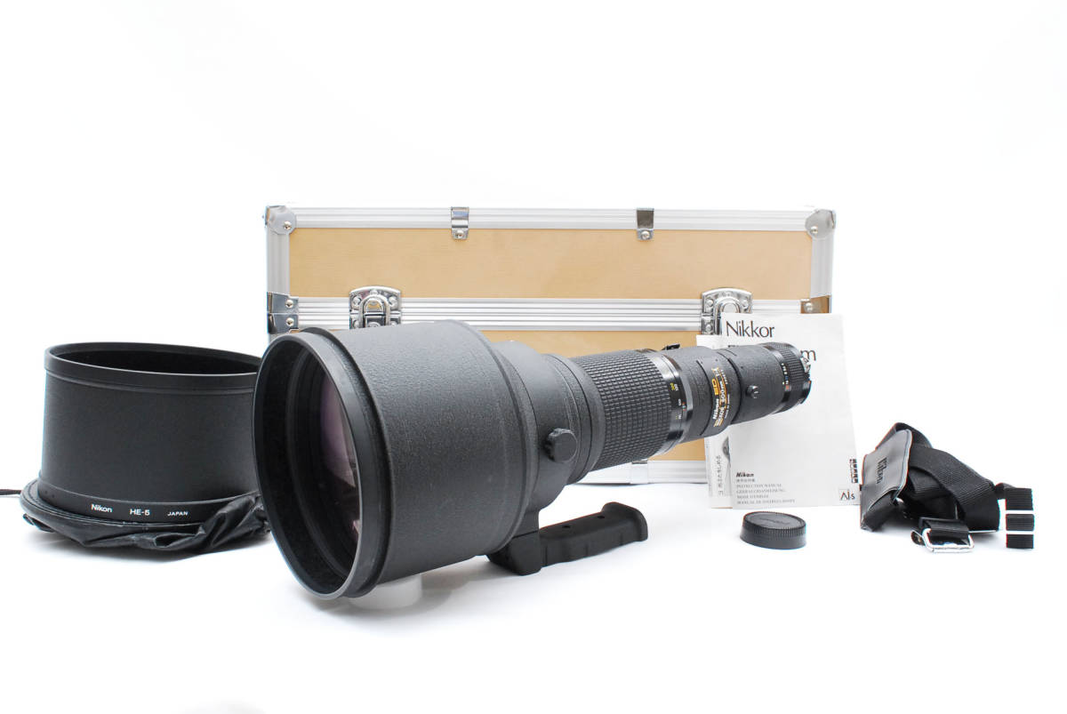 大人気 NIKKOR*ED f/4 600mm Nikon IF #413 CT-602 Lens Focus Manual