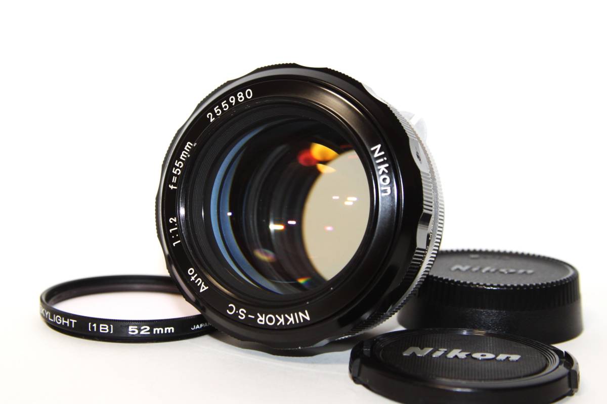 在庫あり/即出荷可】 Nikon ニコン NIKKOR-S・C Auto 55mm F1.2 ニコン