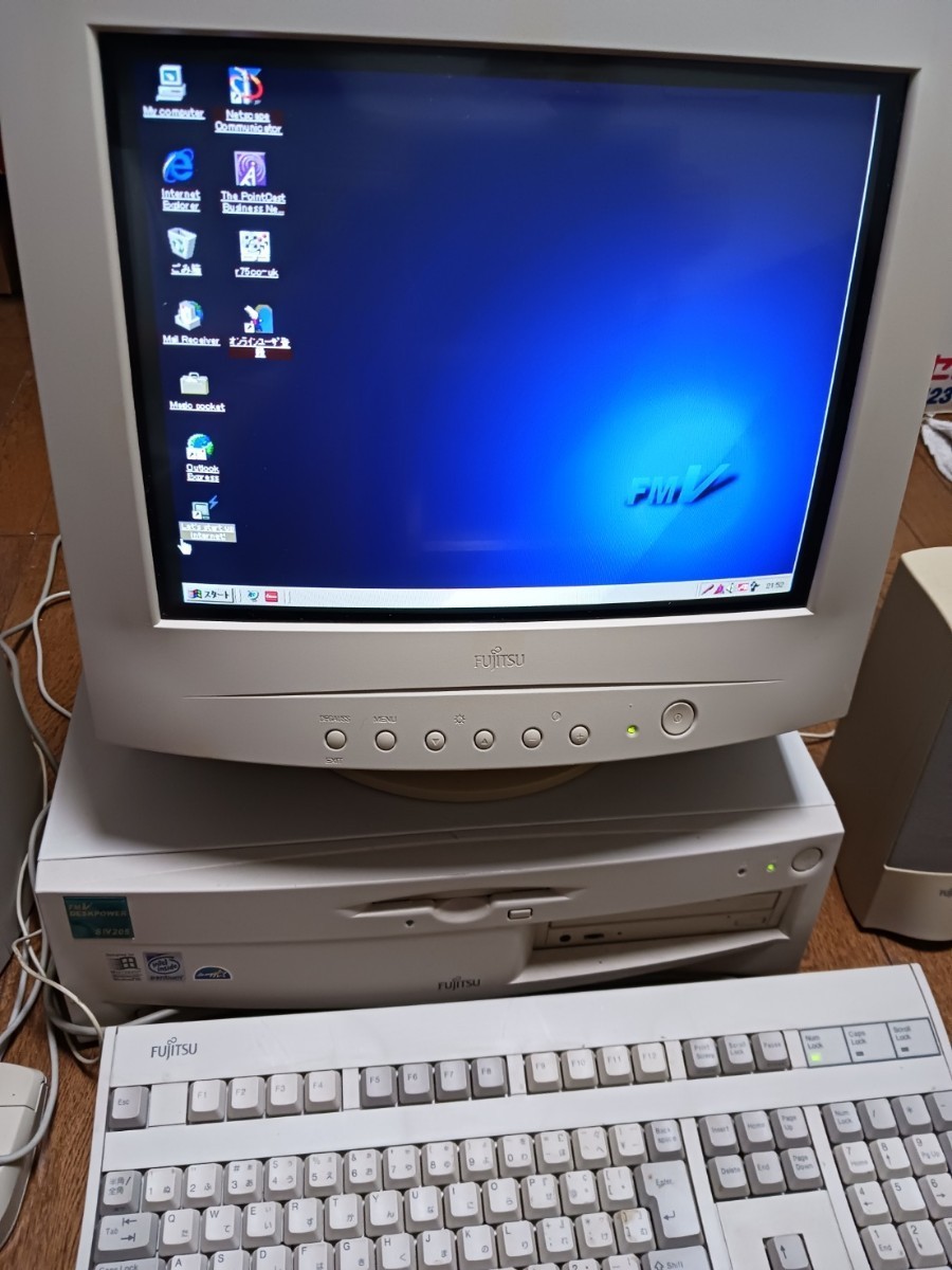Yahoo!オークション - 富士通1997年モデルFMV DESKPOWER SⅣ205 Yahoo!オークション - 富士通1997年モデルFMV DESKPOWER SⅣ205