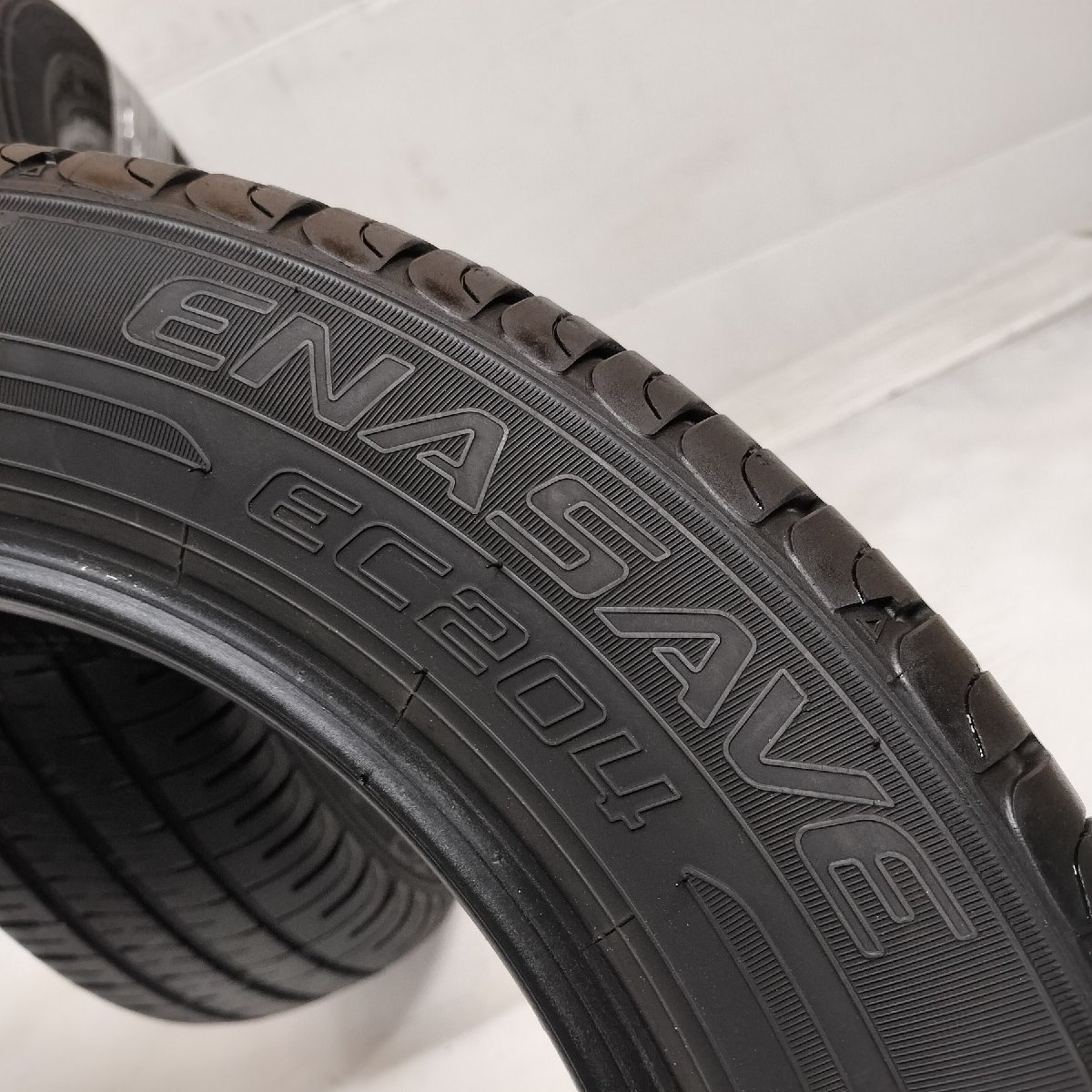 ◆本州・四国は送料無料◆ ＜ノーマルタイヤ 2本＞ 155/65R14 ダンロップ エナセーブ EC204 2019年製 80% タント N-BOX スペーシア_画像9