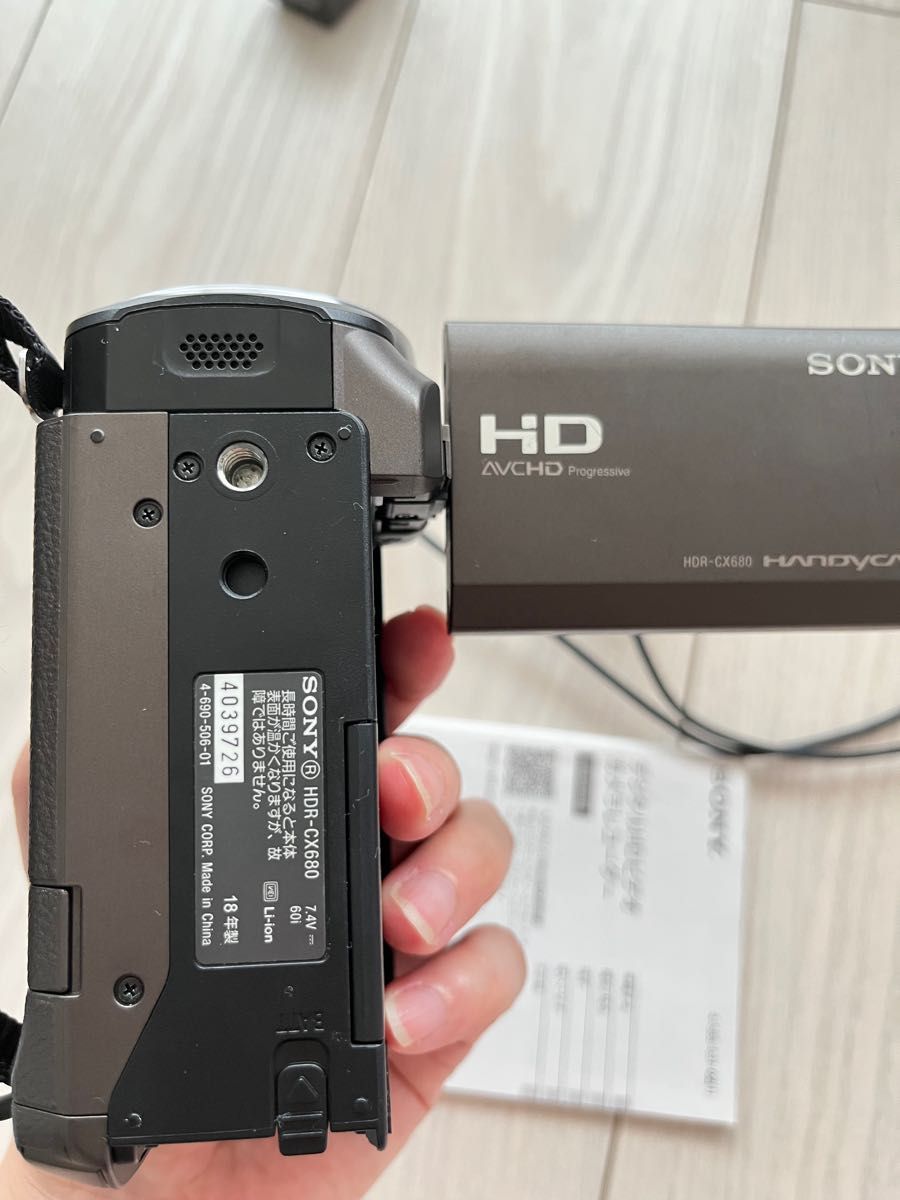 SONY デジタルビデオカメラ HDR-CX680 2018年製|Yahoo!フリマ SONY デジタルビデオカメラ HDR-CX680 2018年製|Yahoo!フリマ