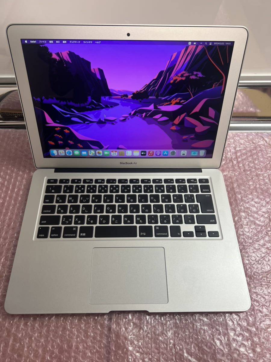 新発売の MacBook Apple 中古 A21 Air SSD128GB メモリ4GB i5-4260U