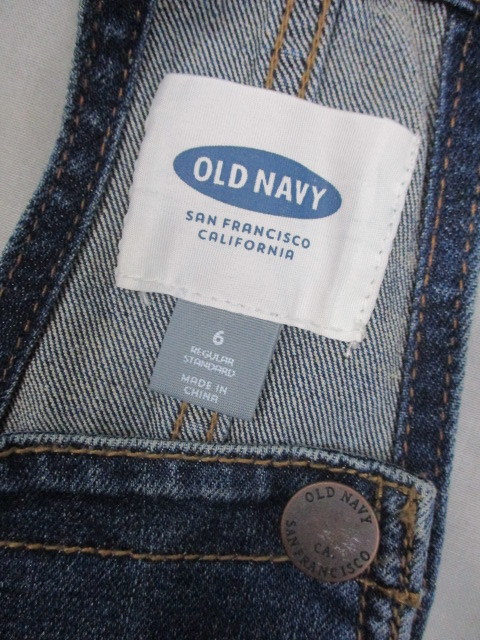 ＯＬＤ　ＮＡＶＹ　SANFRANCISCO　CALIFORNIA　オーバーオール　サイズ６　REGULAR STANDARD_画像7