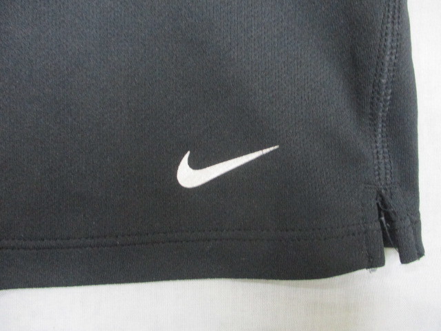 ナイキ　ＮＩＫＥ　ＤＲＩ－ＦＩＴ　レディース　Ｔシャツ　Ｌサイズ　１６５/８８Ａ　黒　シルバー・ロゴプリント　刺繍_画像7