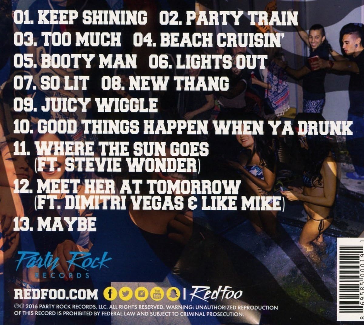 Party Rock Mansion RedFoo 輸入盤CD_画像2