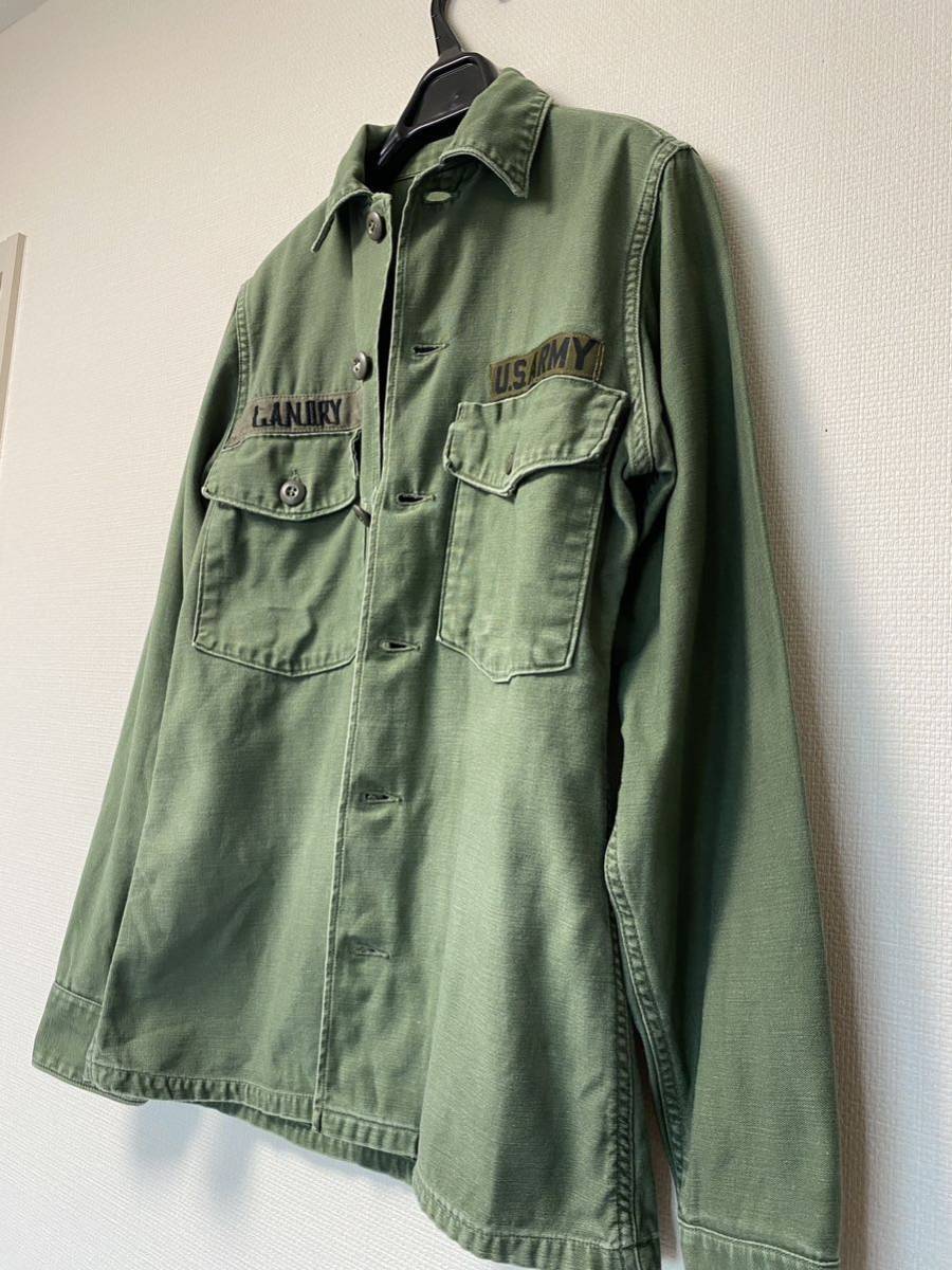 古着 ミリタリー ジャケット シャツ U.S.ARMY アーミーの画像7
