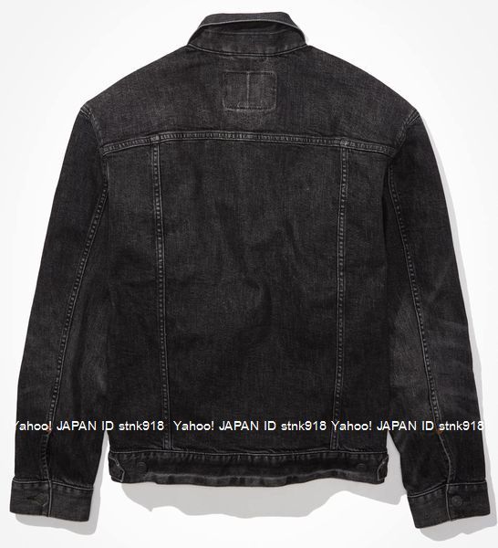 〓ラスト!! アメリカンイーグル/US XXL/AE Black Denim Jacket/Black / Gジャン_画像2