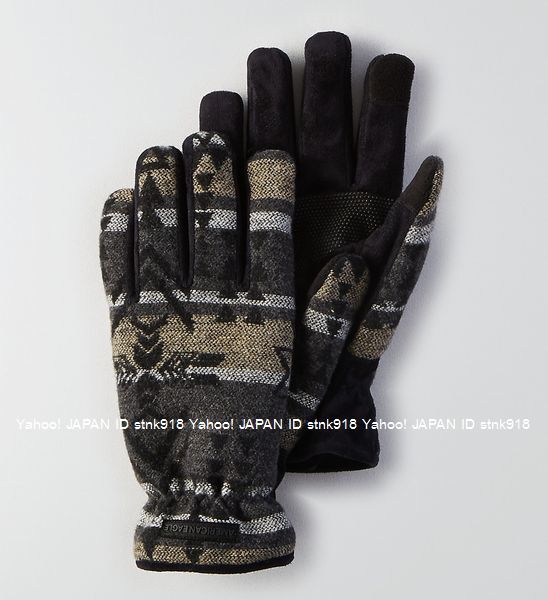 〓ラス２!!アメリカンイーグル AEO Fleece Lined Touchpoint Glove スマホ手袋/Multi_画像1