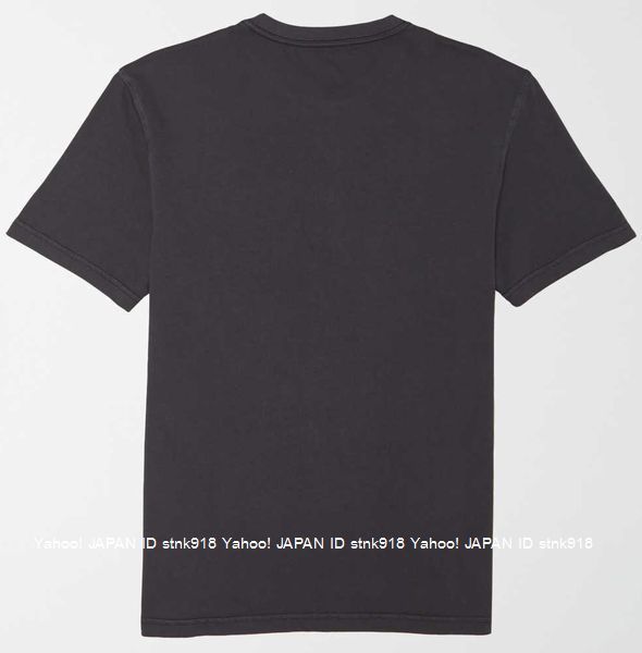 〓アメリカンイーグル/US L/AE Super Soft Icon ヘンリーTシャツ/W.Black_画像2