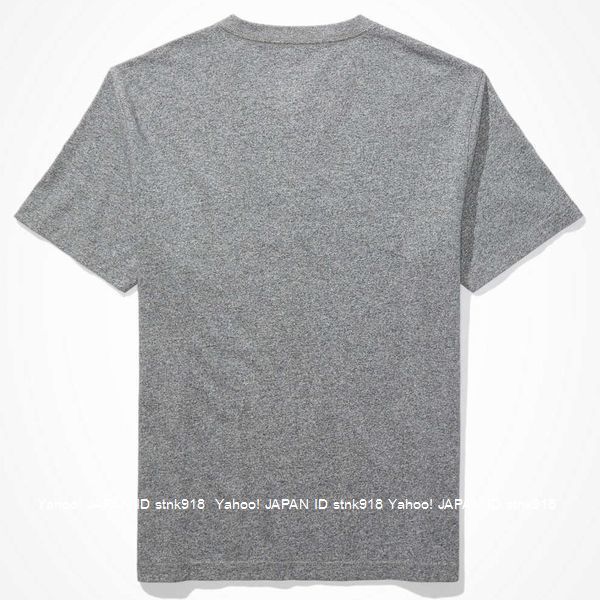 〓アメリカンイーグル/US L/AE ヘンリーTシャツ/Heather Gray_画像2