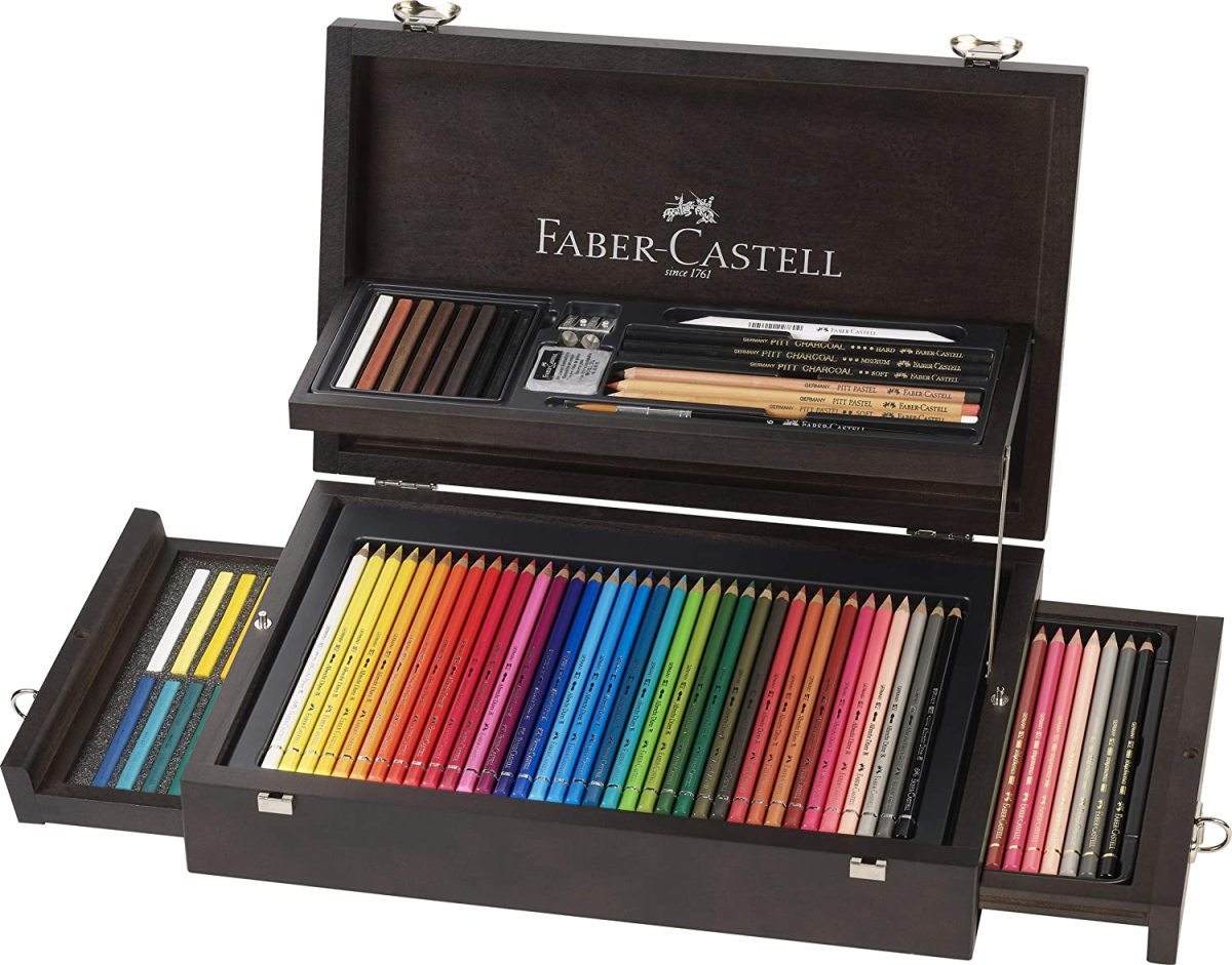 色鉛筆 セット ファーバーカステル FABER-CASTELL パステル アート&グラフィックコレクション 36色トリプルセット 110086_画像1