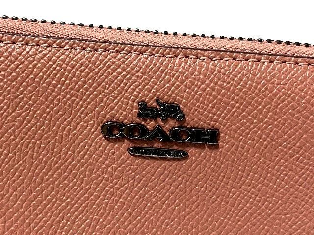 COACH　コーチ　ラウンドファスナー長財布　レザー　57713　良好品_画像7