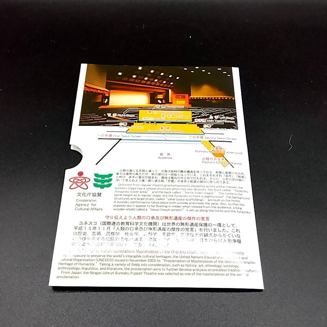 世界無形遺産 貨幣セット ミントセット 平成16年 2004年人形浄瑠璃文楽 造幣局 記念硬貨 世界自然遺産 世界文化遺産 YI1523_画像5