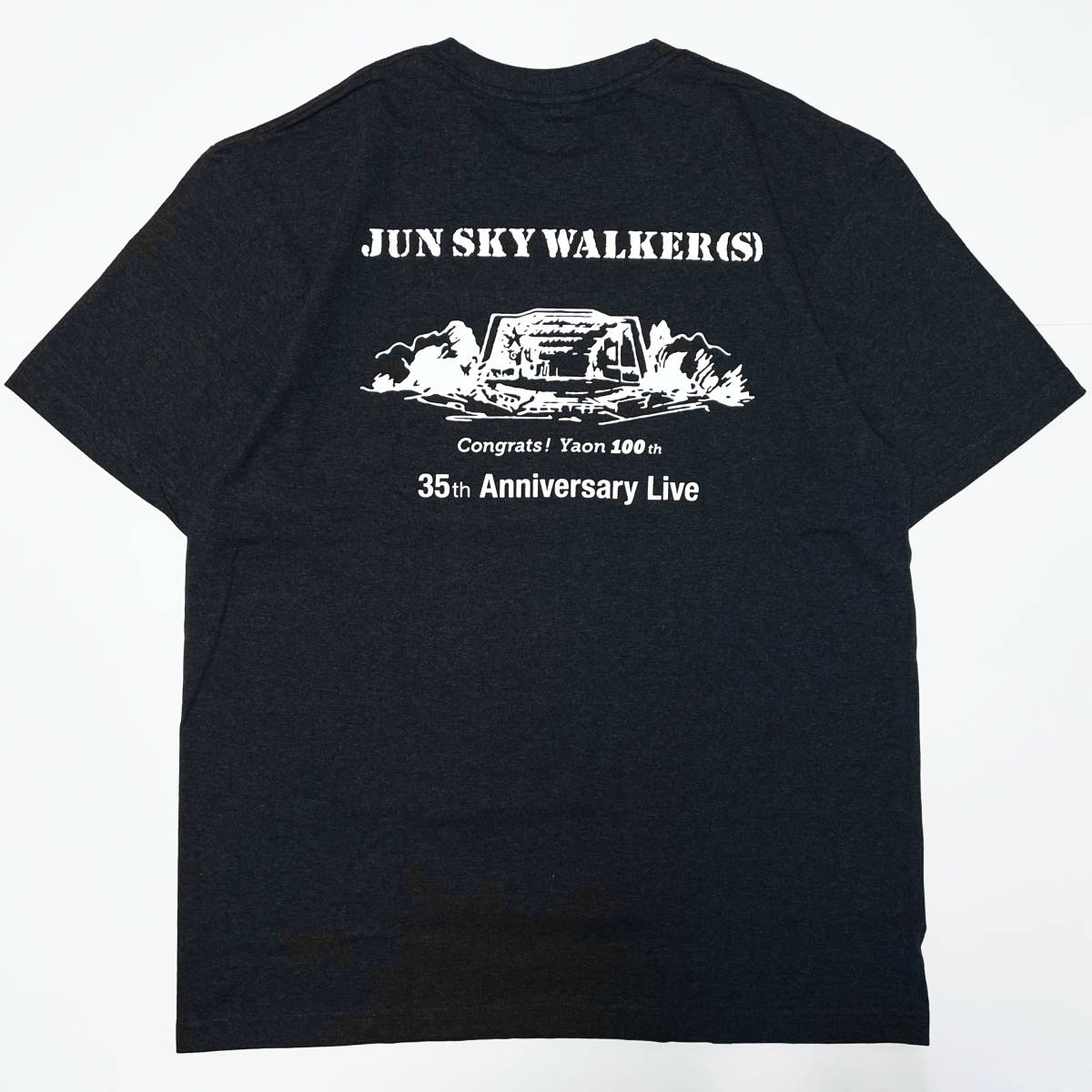 新品XLジュンスカイウォーカーズJUN SKY WALKER（S）Tシャツ&タオルマフラーTOY'S FACTORYジュンスカ35周年JSW森純太 宮田和弥 小林雅之