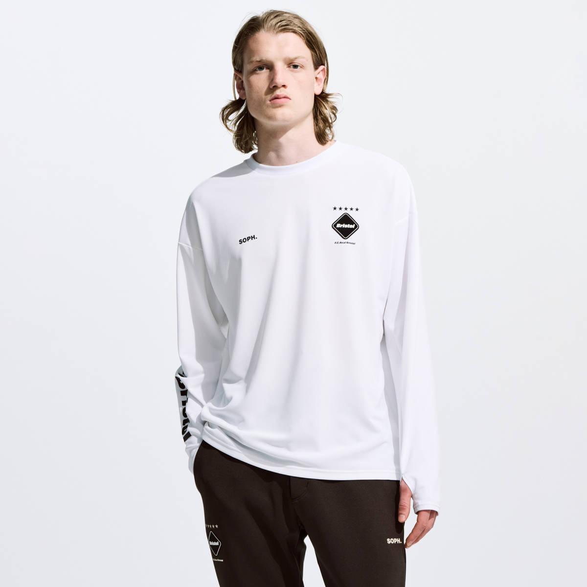 XL FCRB 23AW L/S TEAM PRACTICE TOP ロンT-