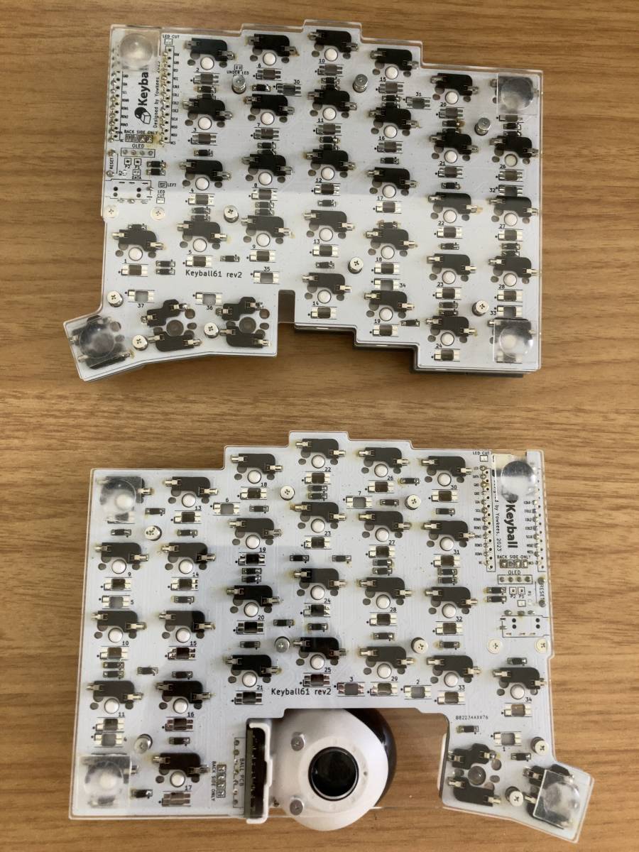 Keyball61 組み立て済み 自作キーボード(USBキーボード)|売買された