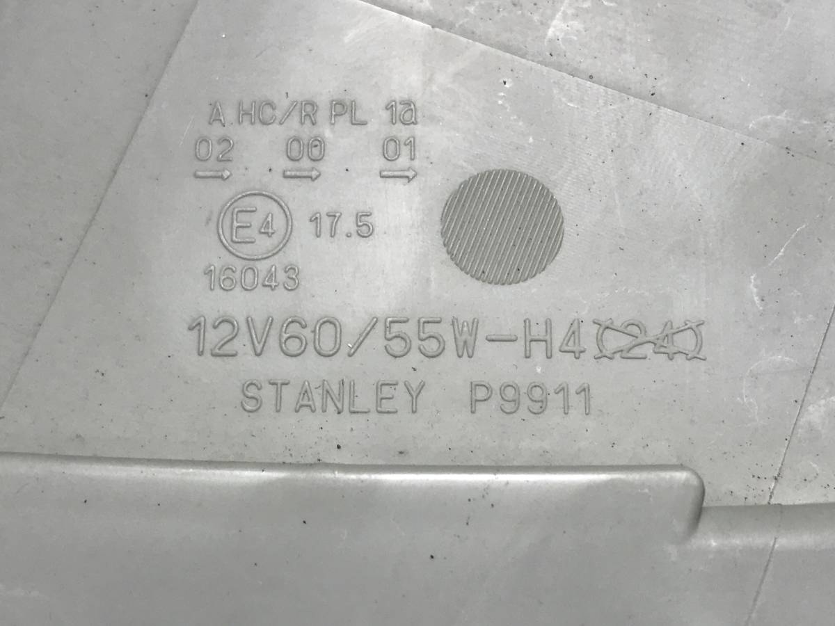 管1019-4　ホンダ　N-BOX　JF2　ヘッドライト　ヘッドランプ　左　STANLEY　P9911_画像7