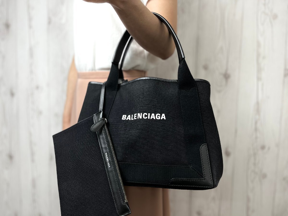 BALENCIAGA カバスS バッグ ブラック abitur.gnesin-academy.ru