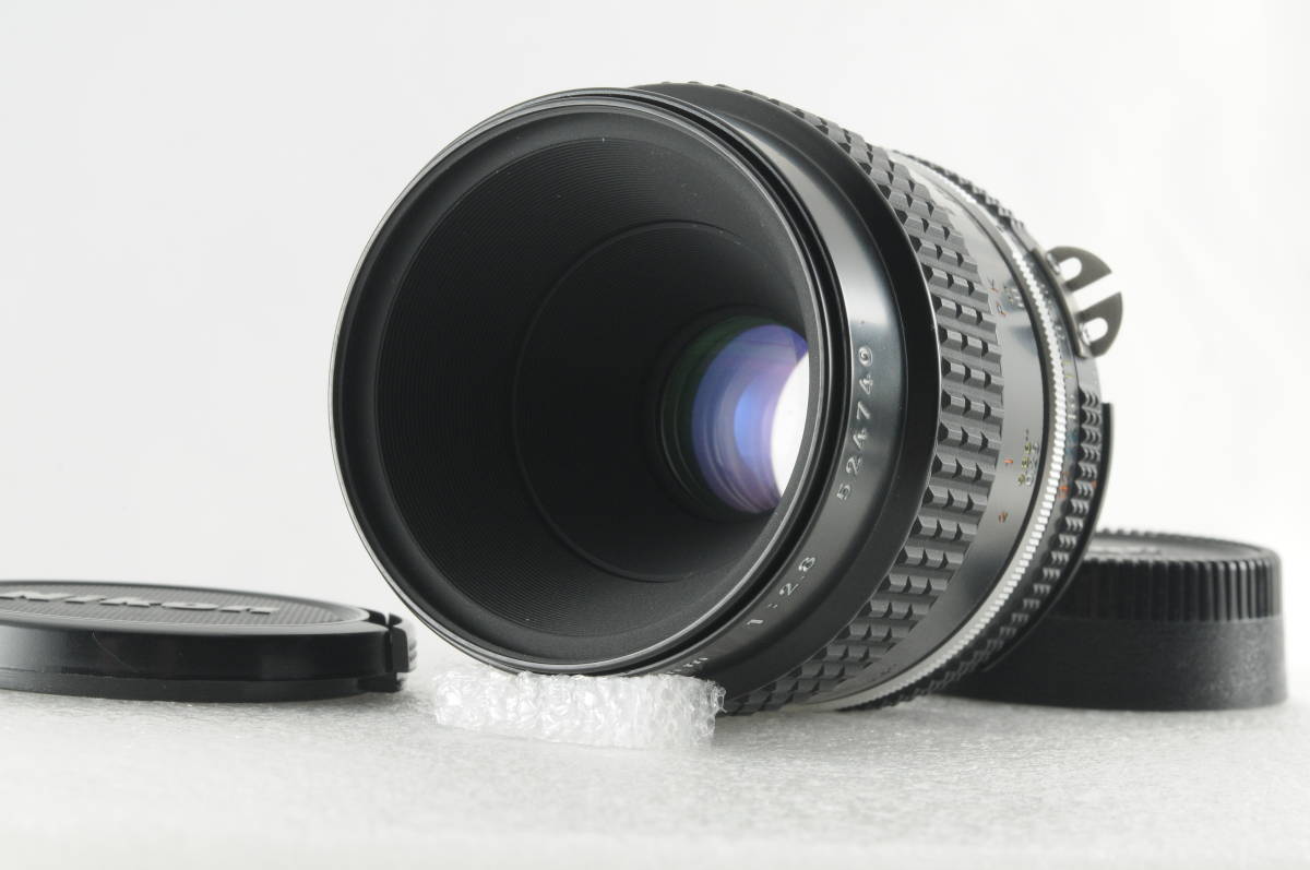 売れ筋商品 F2.8 55mm NIKKOR Micro Ai-S 【美品】Nikon 清潔感溢れる