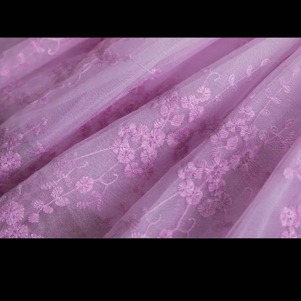 lovelani.com - パープル130 紫 刺繍 レース ドレス ワンピース 結婚式