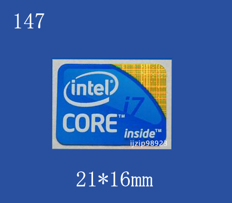 即決147【 CORE i7 】エンブレムシール追加同梱発送OK■ 条件付き送料無料 未使用 未使用の画像1