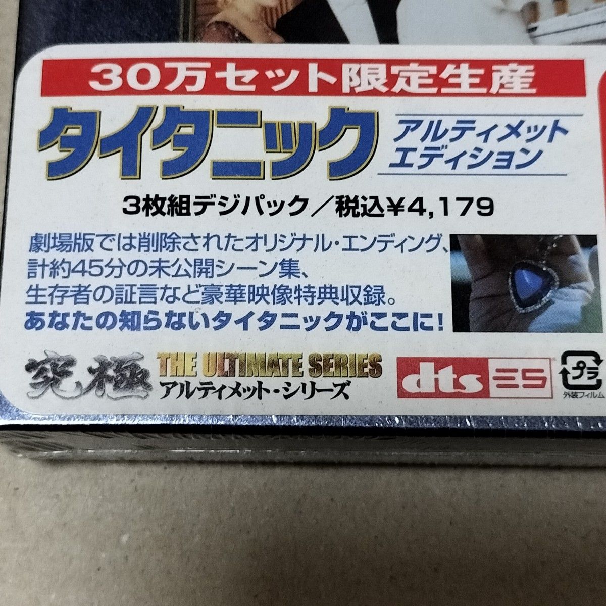 タイタニック DVD アルティメットエディション レオナルド