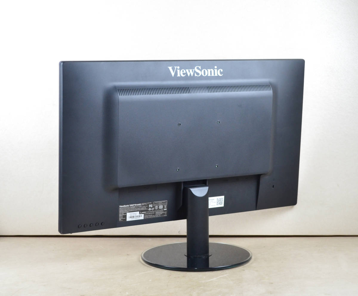 ViewSonic 狭額 27型ワイド VA2719 フルHD ゲーミング HDMI スピーカー