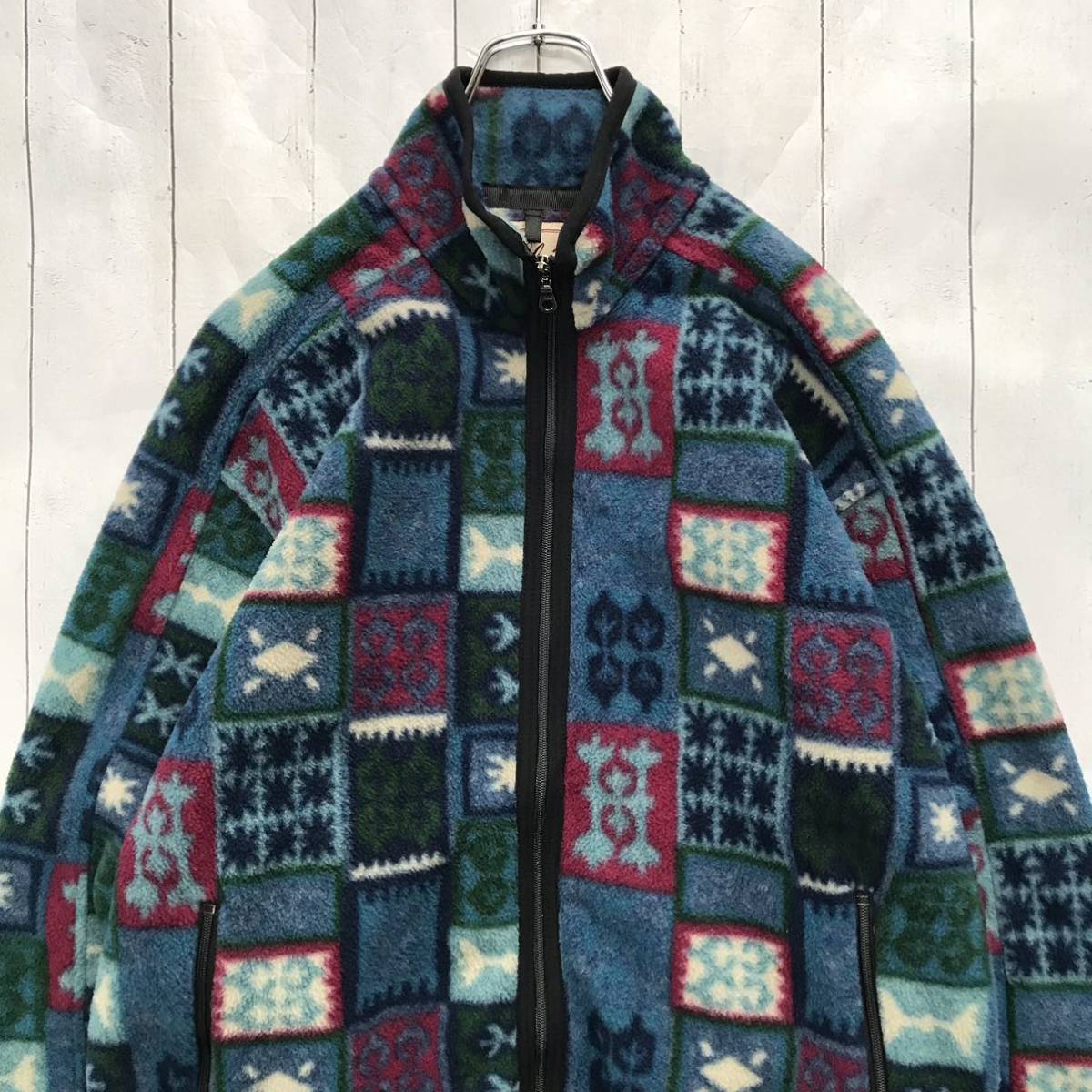 数量は多い Woolrich USA製 90s 美品 ウールリッチ Lサイズ ジップ