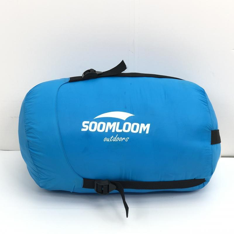 【中古】SOOMLOOM スームルーム D1-800ダウン寝袋 マミー型 ソロ 冬用 シュラフ[240024427805]