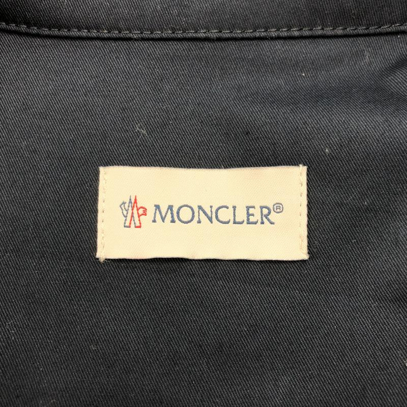 【中古】MONCLER シャツジャケット ジャケット S I10912F00001 ネイビー モンクレール[240010404138]_画像3