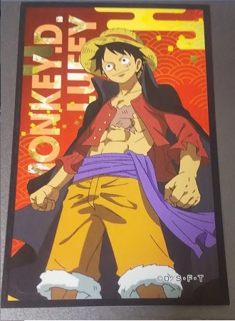 ワンピース デコステッカー ワノ国編　モンキー・D・ルフィ シール　ONE PIECE_画像1