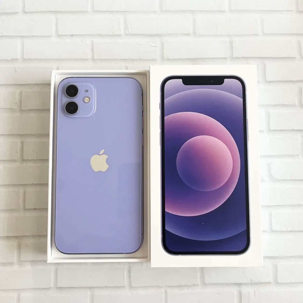 【ジャンク品】iPhone12 64GB パープル