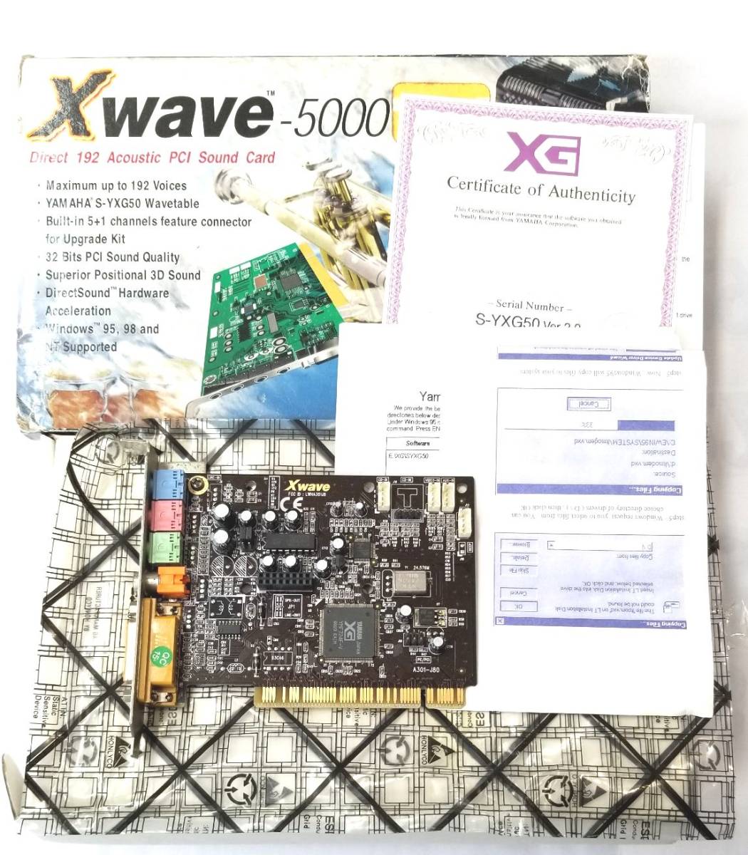 大感謝セール】 □新品即決送料520円□YAMAHAヤマハ Xwave-5000 PCI