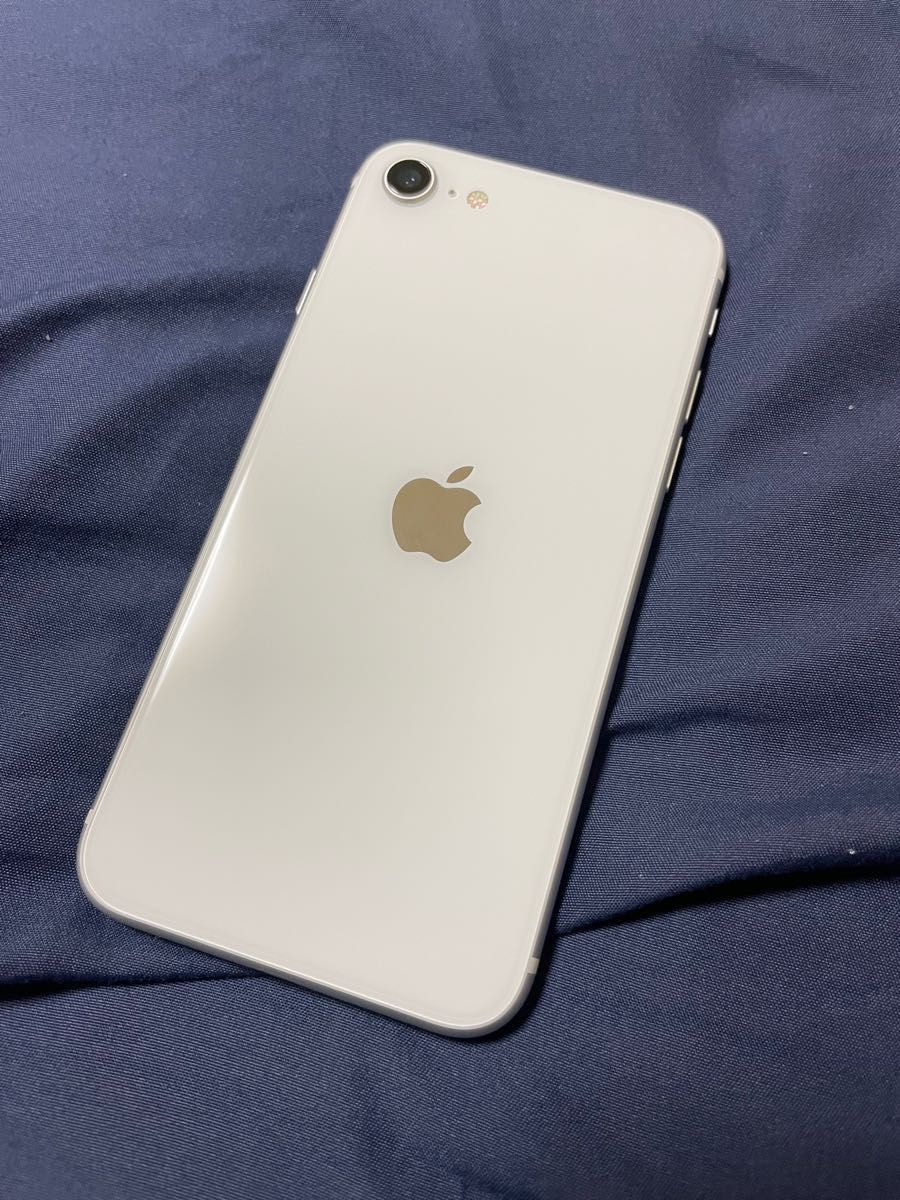 極美品】iPhoneSE 第2世代 64GB 【ジャンク品】ホワイト SIMフリー