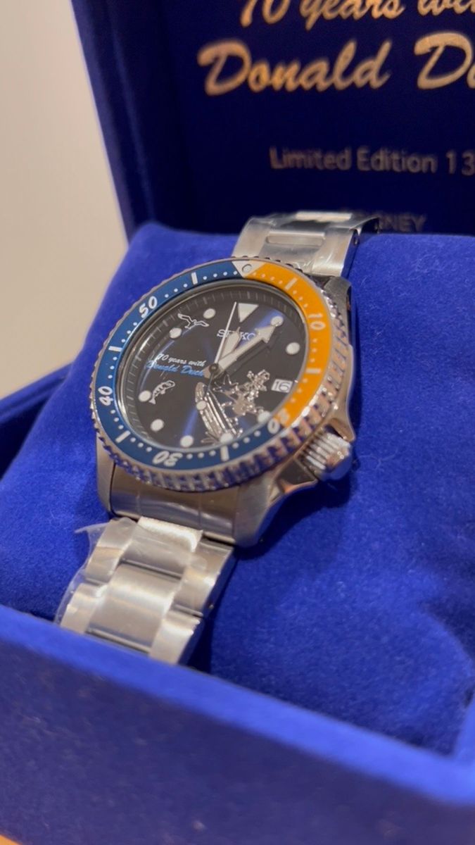 超希少SEIKO セイコー ディズニーストア限定130個 ダイバーズ 超希少SEIKO セイコー ディズニーストア限定130個 ダイバーズ