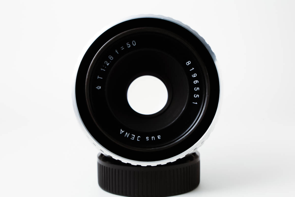 整備品/テスト画像有】 CARL ZEISS JENA TESSAR 50mm f2 8 / M42